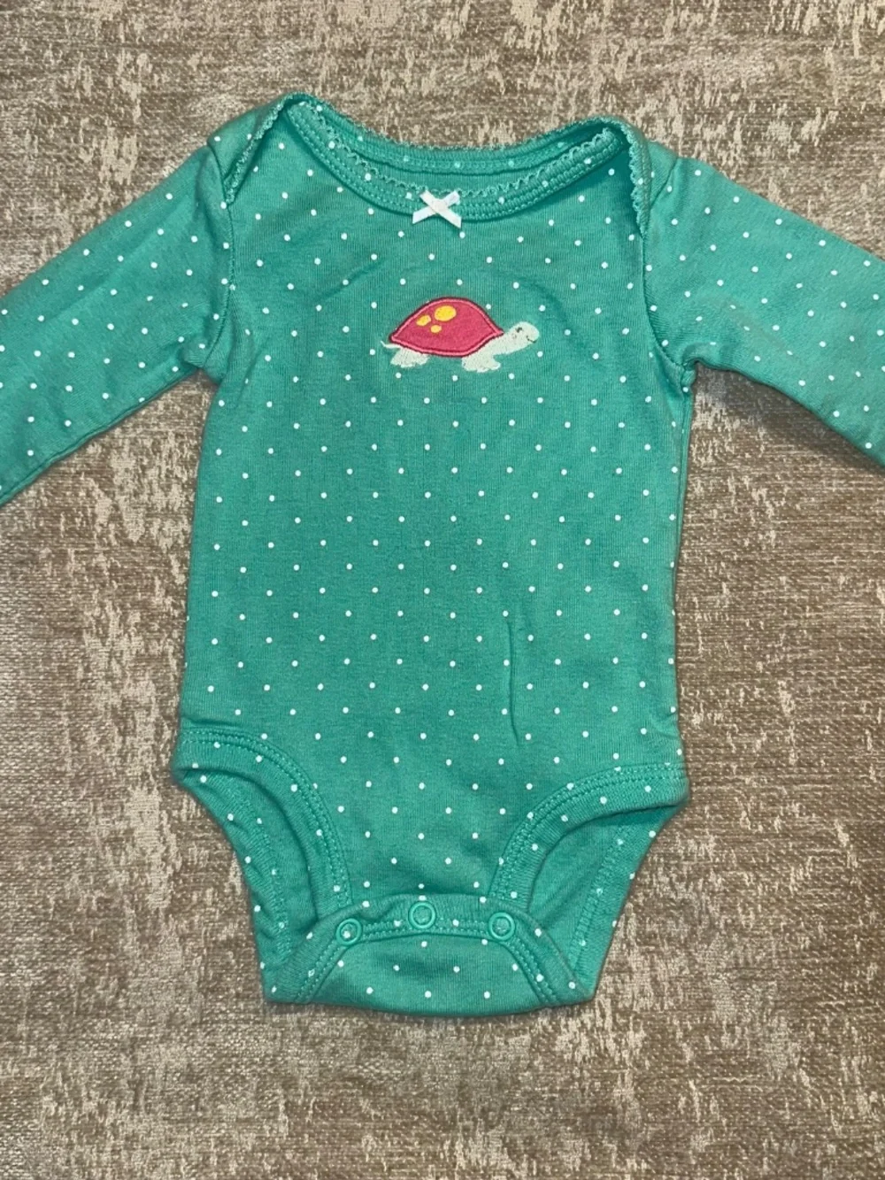 Turtle Girls Carter’s Outfit Set size 3M vintage retired set 4pc set